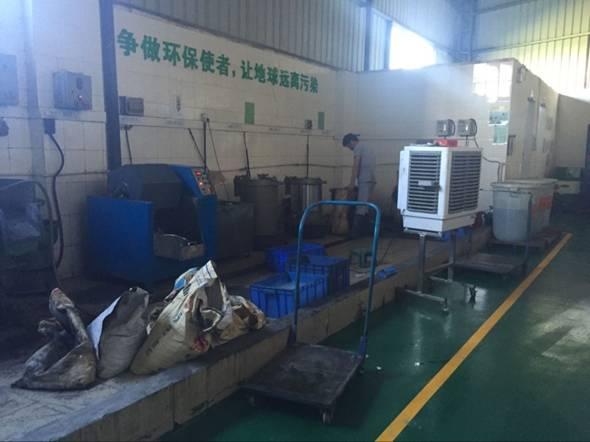 拋光作業生產線